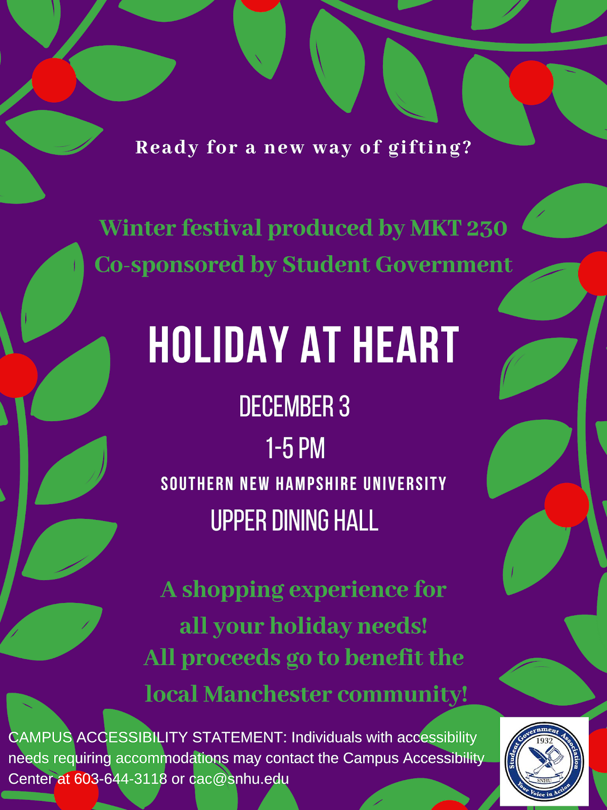 Holiday at Heart Pop-event